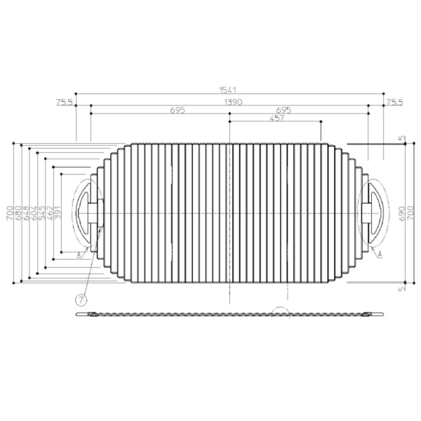 フロ蓋（把手付）