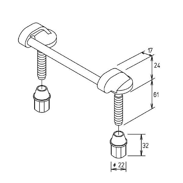便座取付具（ＴＣ１Ｒ用）