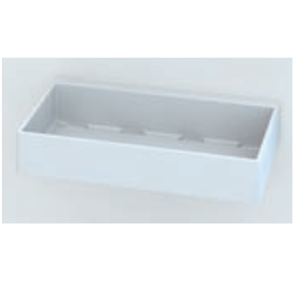 角型収納棚　シロ