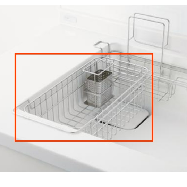 水切りバスケット（すべり台シンク用）