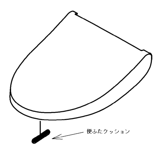 便ふた組品（色：ホワイト）