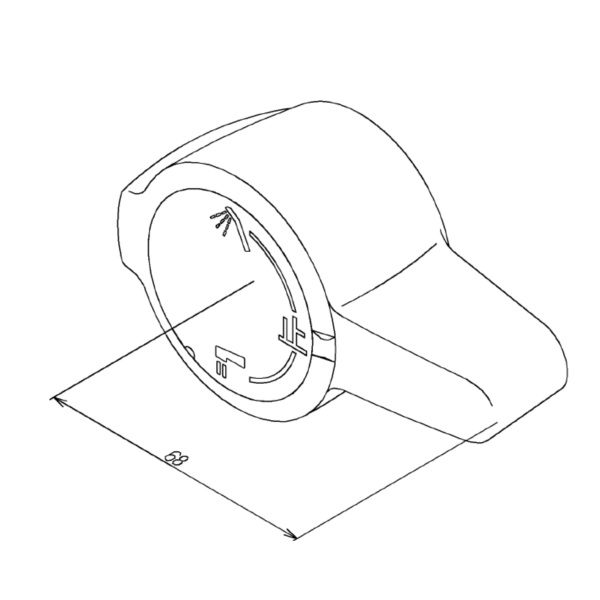 切り替えハンドル部