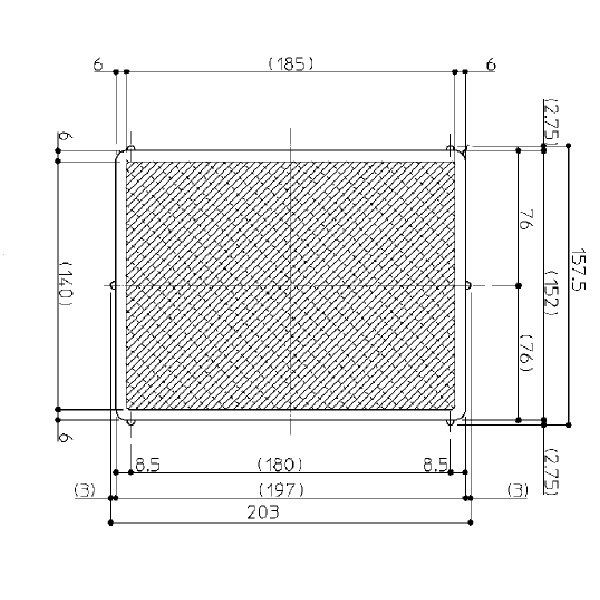 トラップカバー＃ＳＳ４　ハーベストブラウン