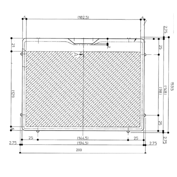 トラツプカバー＃ＦＧ２　色：フレッシュグレー
