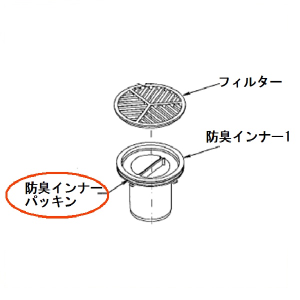 浴室排水ユニット（部品）