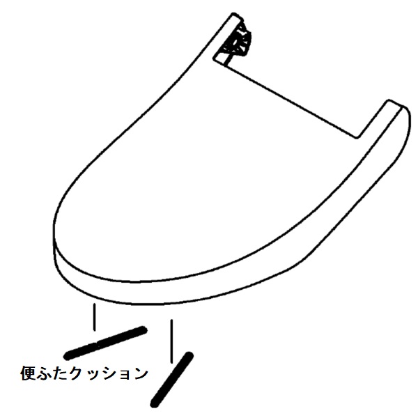 便ふた組品（エロンゲート）色：パステルアイボリー