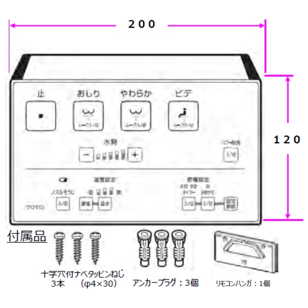 リモコン組品