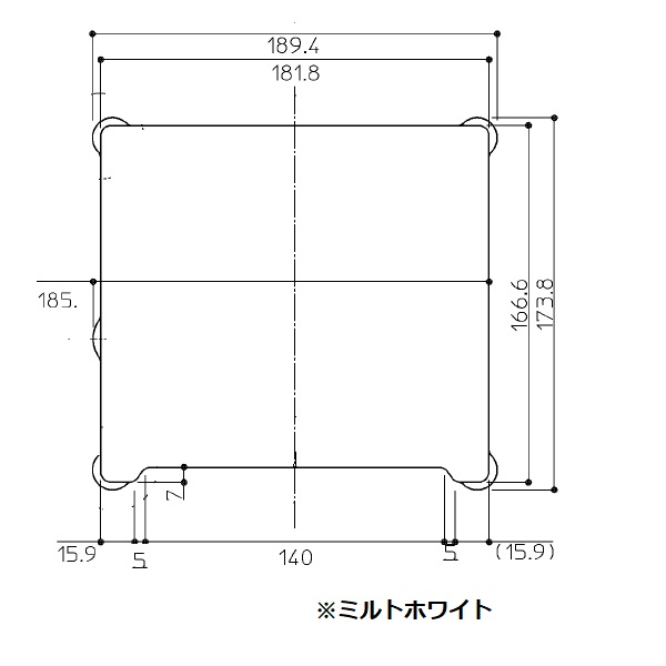 トラツプカバ－（ミルトホワイト）