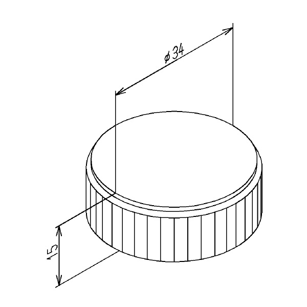 水石けん入れキャップ